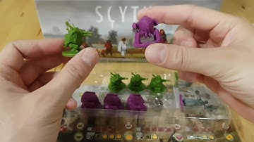 Unboxing Invaders from Afar Expansion | Scythe