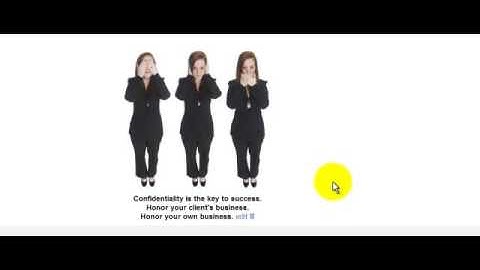 Confidentiality -- Free Virtual Assistant Training Network