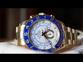 ROLEX YACHTMASTER II - SOLID GOLD 44mm