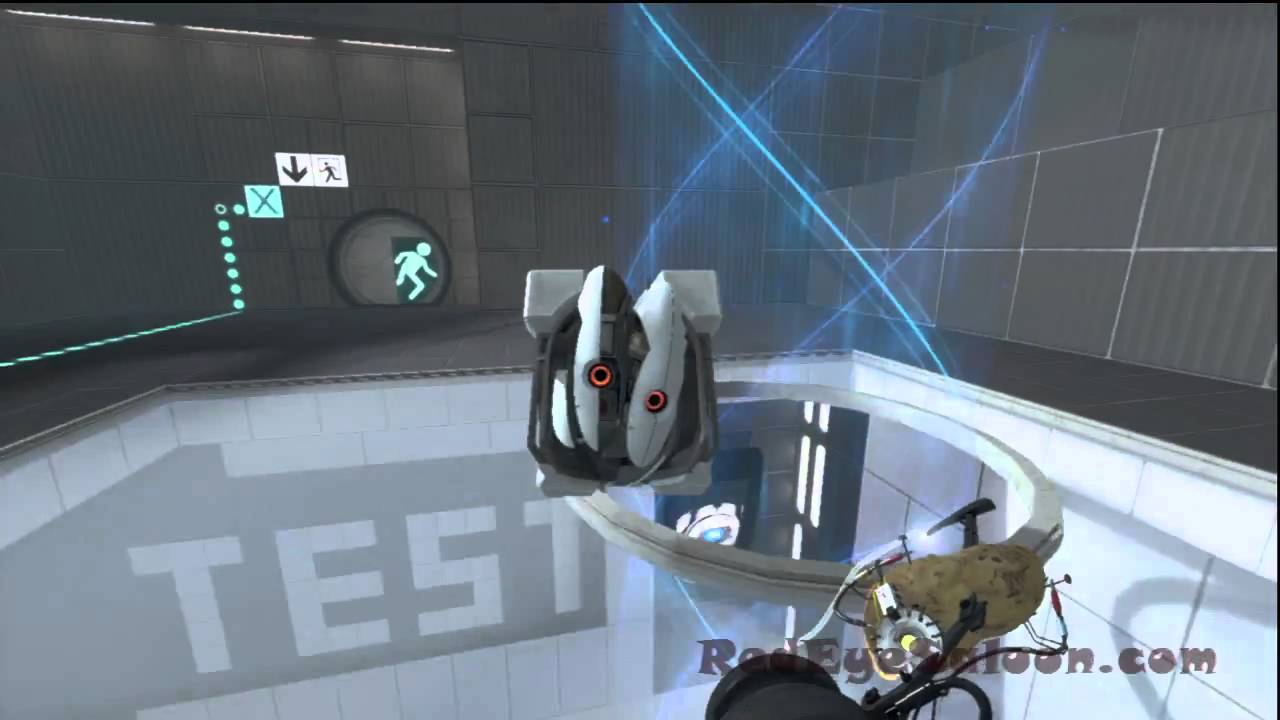 Portal 2 Chapter 8 - Wheatley Test Chamber 1 - YouTube