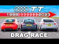 Audi TT Generations DRAG RACE