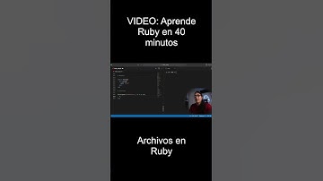 Archivos en Ruby  - #programacion #desarrolloweb  #ruby  #viral #youtubeshorts #latam #video #how
