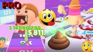 Popsicle Stack - Crushy Fingers - Perfect Cream Levels 16-17-18-19-20 - NEW Android, IOS Game