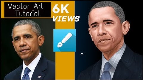 Barack Obama-Speed Digital Art || Vector Art- Infinite Design(Artist Ram)