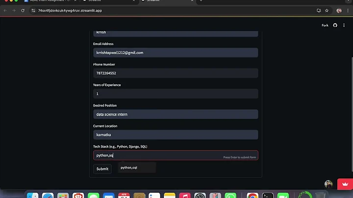 🤖 TalentScout AI Hiring Assistant | AI-Powered Tech Recruiter Chatbot