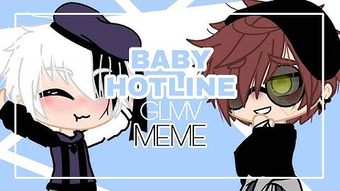 Baby Hotline ||Boys Love|| GLMV [MEME] GachaLife music video