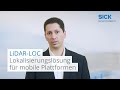 Konturbasierte Lokalisierungslösung für mobile Plattformen | SICK AG