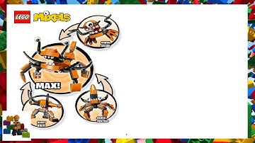LEGO Instructions - Mixels - Flexers Max! (Series 2)