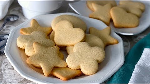 Galletas de MANTEQUILLA 🌟 Muy Fáciles