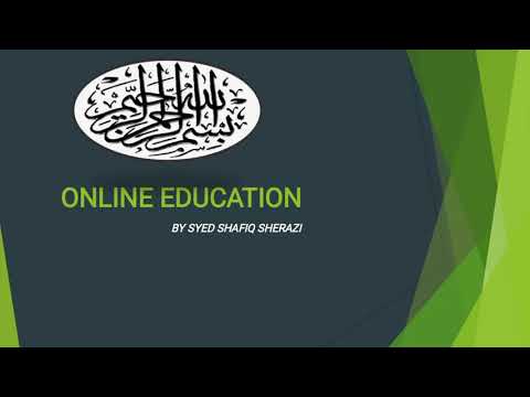 presentation on online education | Helpful information | knowledge