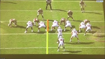 Florida State Senior Offensive Analyst Gabe Fertitta - Outside Zone Over Combos vs 4 down fronts