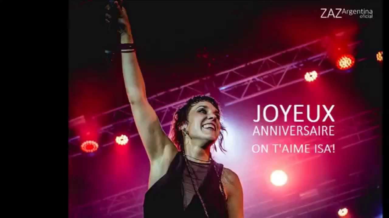 Joyeux Anniversaire Isabelle 01 05 15 Youtube