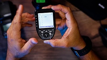 Godox Xpro Wireless Trigger - Full menu operation (tutorial)