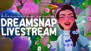 spring blossoms dreamsnap and update prep! 💜