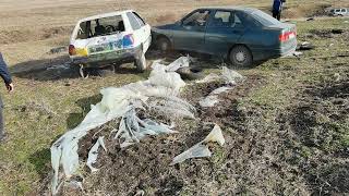 Ford vs Seat 😲😲 Who WIll Survive ? 💪🙄💪 Tug of War and Off Road Crash Test