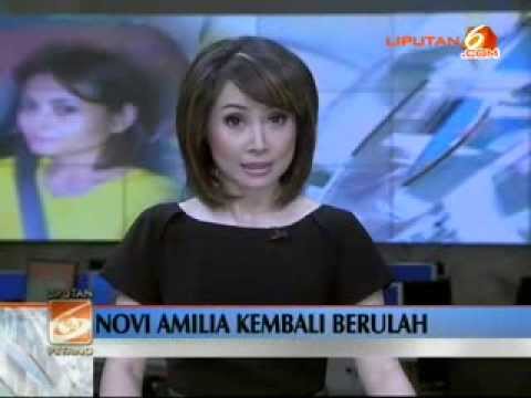 NOVI AMELIA Sang Model Majalah Dewasa, Mau Bugil Lagi Di POLSEK Menteng