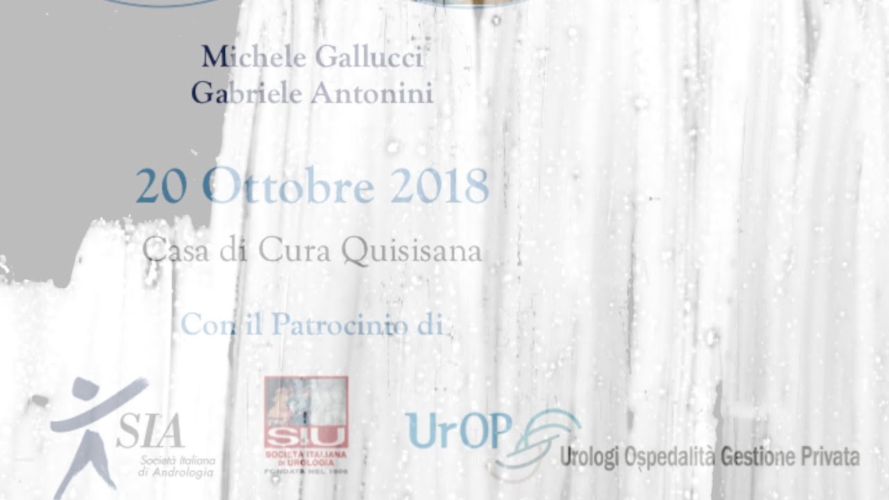 Video Save the Date Promo Eventi&Meeting -Tumore della Prostata Michele Gallucci Gabriele Antonini