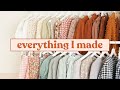 Everything I Made in 2021 (30+ Items!) | My Me-Made Wardrobe