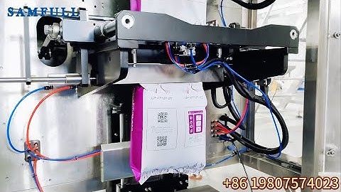 Samfull 2.5kg black tea leaf multihead weigher intermittent vffs form fill seal packing machine