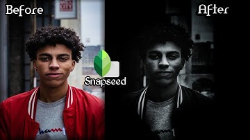 How to edit dark tone portrait in snapseed।।Best snapseed editing 2020।। Joyanta Banik