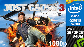 Just Cause 3 on HP Pavilion 15-ab032TX, Low Setting 1080p, Core i5 5200u + Nvidia Geforce 940m