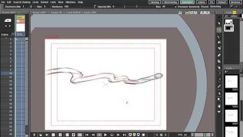 real time animation in OpenToonz