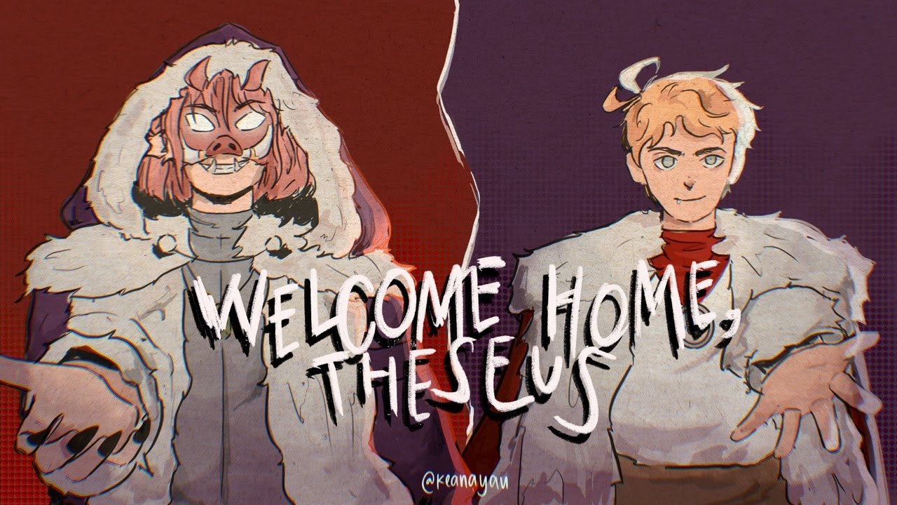 Technoblade Quote: Welcome Home, Theseus Sticker for Sale by