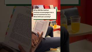 Can a newspaper be used as a tool of resistance? #africanliterature #podcast