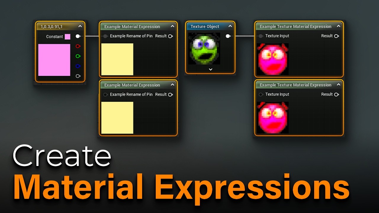Create a Custom Material Expression (Node) - UE5 C++ Tutorial - YouTube