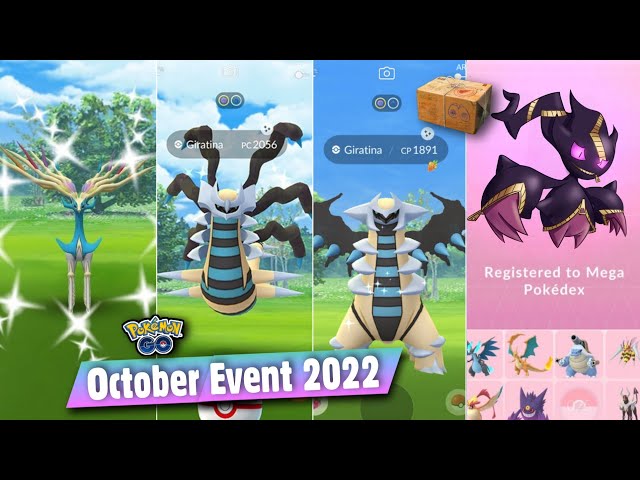 OCTOBER! THE WAIT IS OVER - SHINY GIRATINA ORIGIN & GREAT EVENTS