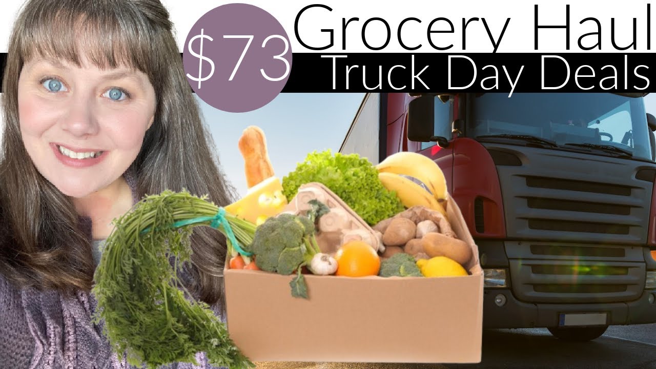 $73 Weekly Grocery Haul- Discount Grocery Store & Food Lion- Truck Day Deals!