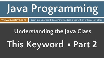Learn Java Programming - This Keyword Part 2 Tutorial