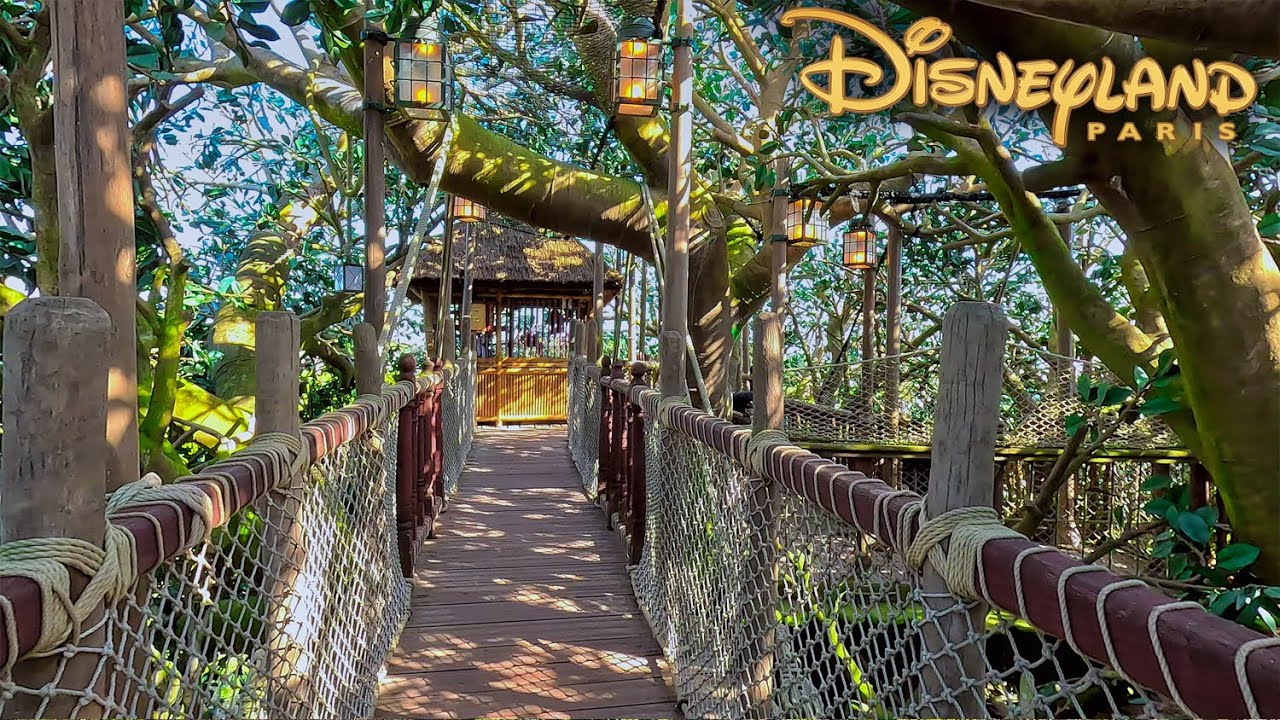 [On Ride] Swiss Family Treehouse - Disneyland Paris - YouTube