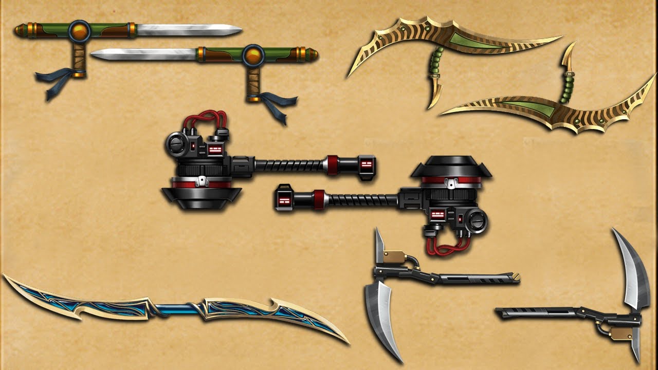 Shadow Fight 2 Special Editions Top 5 Weapons - Most Powerful weapon 