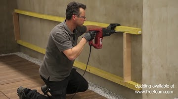 PVC  Freefoam Fortex Cladding Fitting Video Instruction Demo
