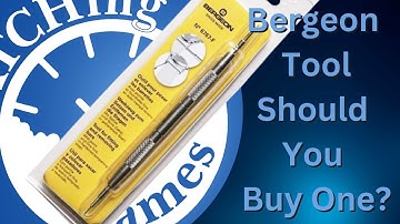 Bergeon Spring Bar Removal Tool Is it worth buying one? #watches