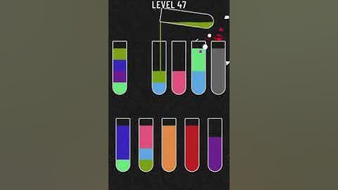 Water Sort Puzzle   level 47 !!! Mobile Cell Phone Game Walkthrough Android / Apple