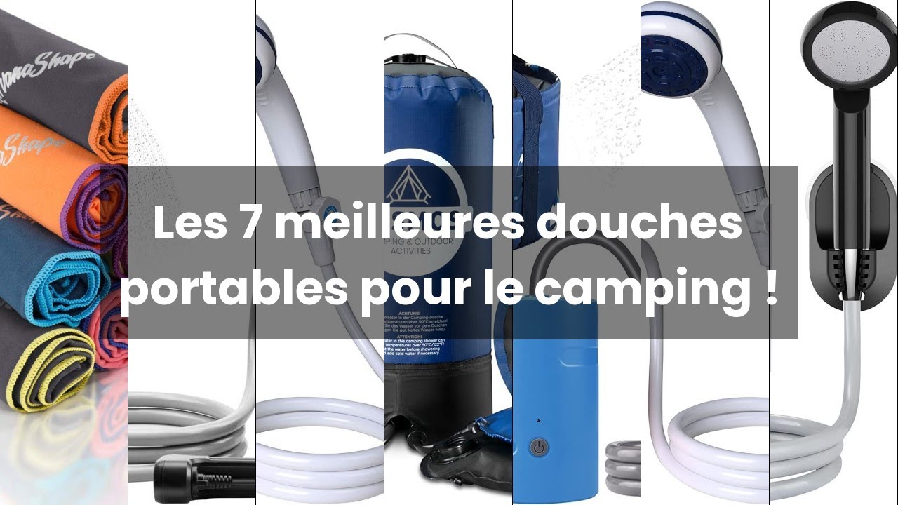 Douches portables pour le camping: Les 7 meilleures douches portables pour  le camping ! 