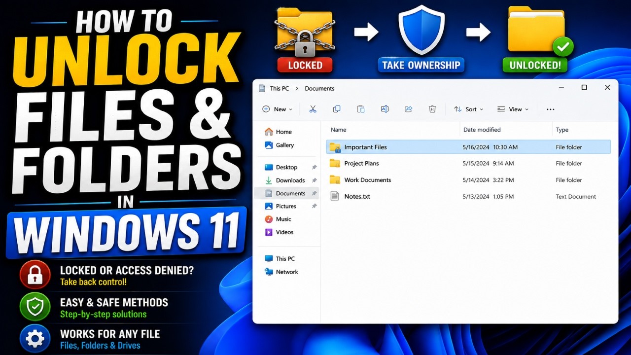 How To Check What Files & Folders Are Locked By Processes in Windows 11 ...