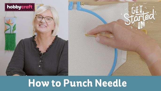 Boye Adjustable Punch Needle  How to Assemble and Thread