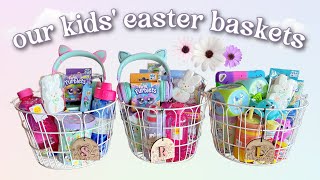 What's in Our Kids Easter Baskets  2024