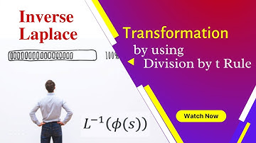 Inverse Laplace Transform using division by t rule