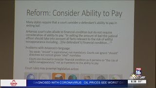 Ark. state representative proposes interim study to overhaul bail system