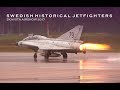 Swedish Historical Jetfighters at Skavsta Airshow 2017