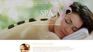 Beauty Salon Responsive Website Template by WT - 52444