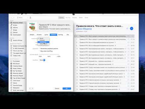 Mp3 в аудиокнигу iphone