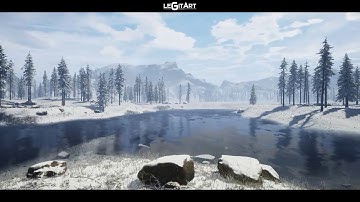 Snow - Level Design #3 - Legit Art - Unreal Engine 4