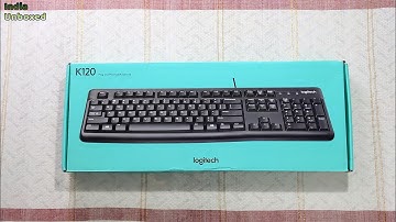 Logitech Plug and Play USB Keyboard K120, Black#indiaunboxed