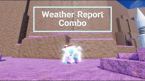 [AUT]Weather Report Combo