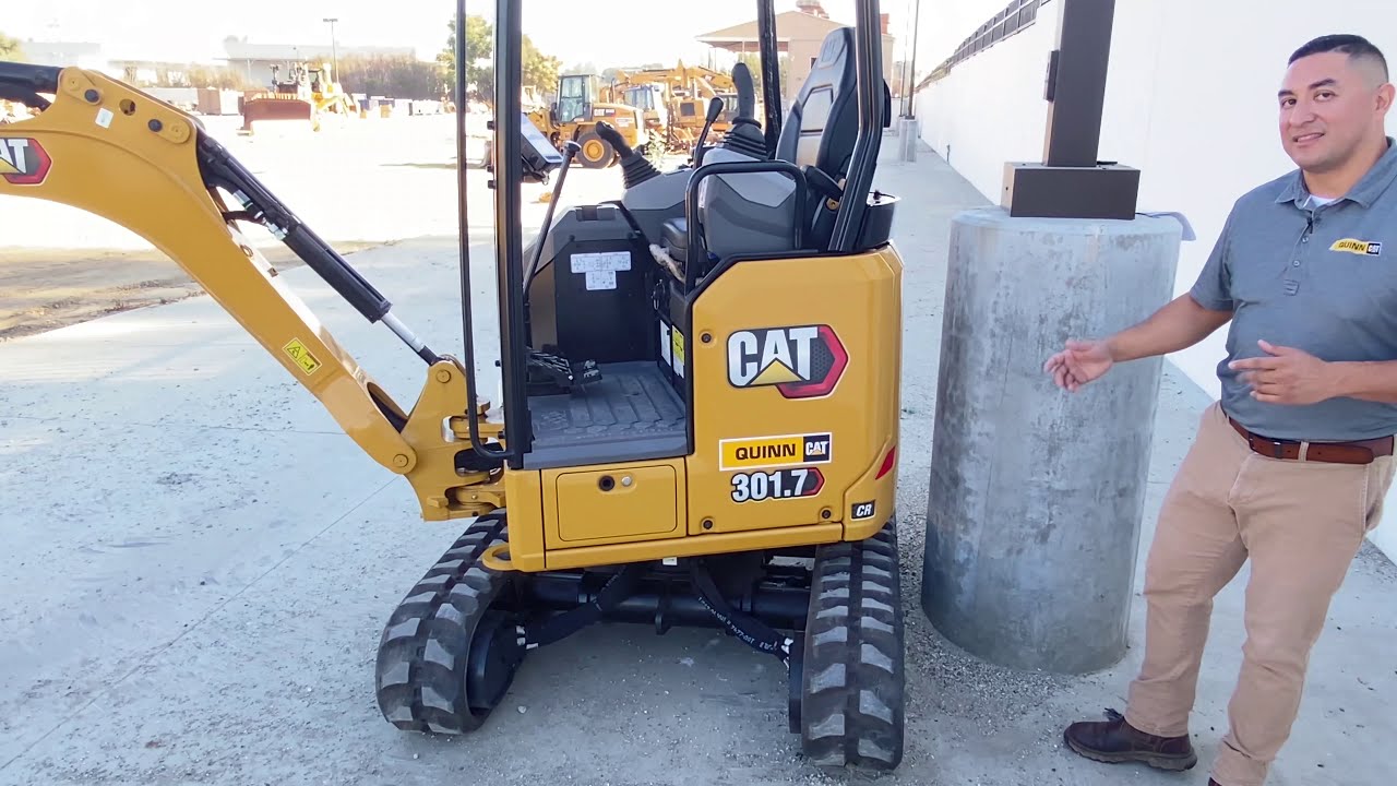 Mini Excavadora Cat 301.7 CR